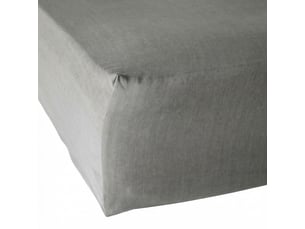 Drap housse 90x190+30 cm lyocell gabrielle granit