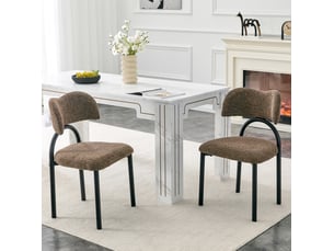 Ensemble table arrondi(e)  2 chaise(s)  <strong>DESMIU</strong> <strong></strong> 