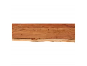 Dessus de table - plateau de table - dessus de bureau 140x40x3,8 cm rectangulaire bois massif acacia