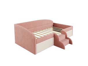 Lit banquette 90x190 cm <strong></strong>  <strong></strong> coloris bicolore