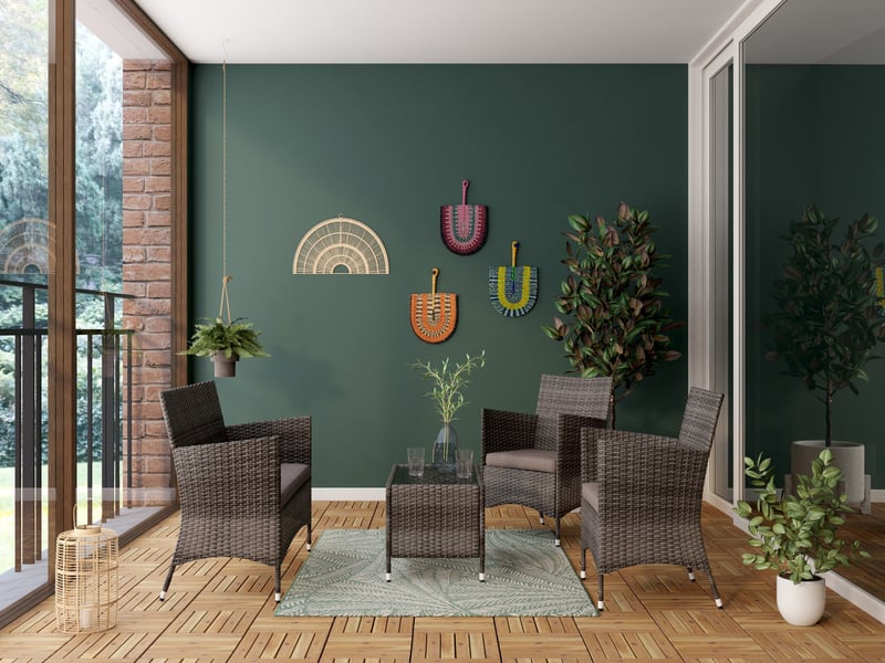 Salon de jardin VALENCIA 2 Conforama