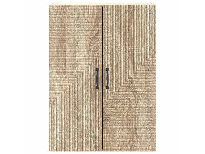  Armoire murale salon chêne sonoma 66x34,5x90cm bois d'ingénierie shl8025  - Conforama D