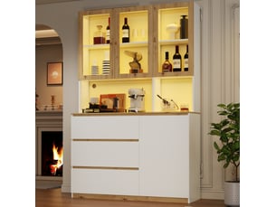 Meuble tv coloris bicolore 40 cm MIVRAY