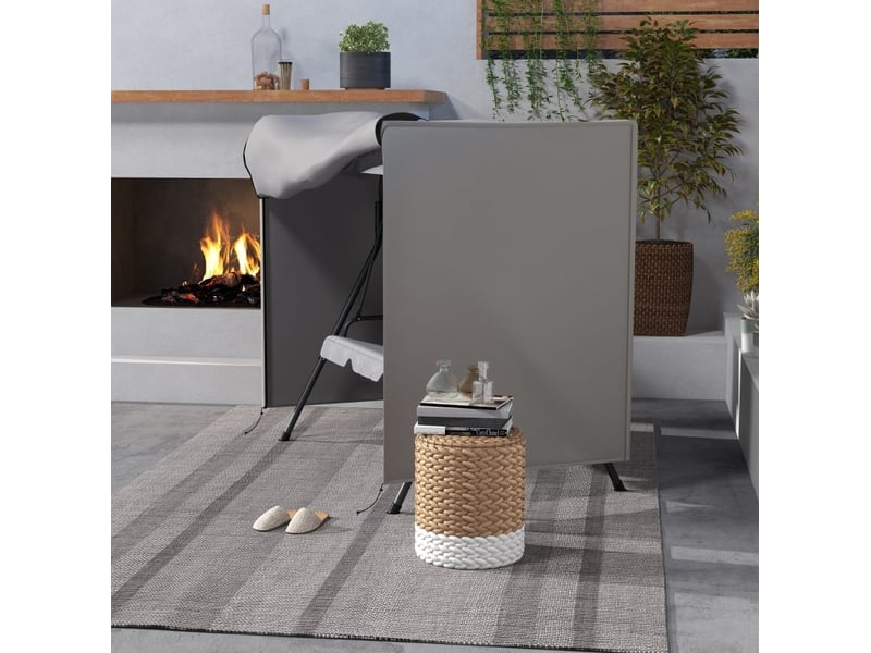 Housse de protection pour balancelle de jardin 177x114x152 cm imperméable protection solaire gris  - Conforama C