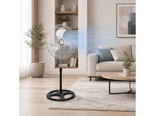 Ventilateur sur pied puissant 45 cm – 90w