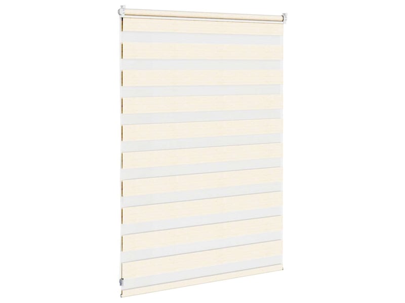  Store zèbre, store de fenêtre beige marbré largeur du tissu 105,9 cm polyester cf48245  - Conforama D