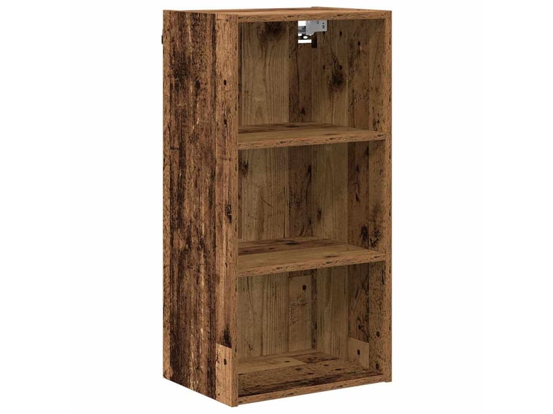 Meuble de rangement cuisine, armoire suspendue bois ancien 40x29,5x80cm  - Conforama A