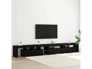 Meuble tv coloris noir 1 cm <strong></strong>  <strong></strong>