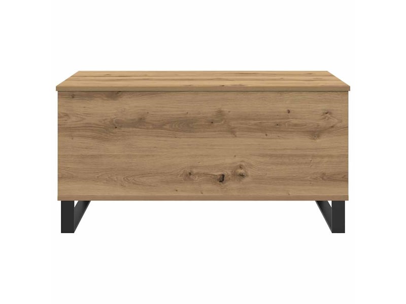  Table basse - table de salon - table à thé chêne artisanal 90x44,5x45 cm bois d'ingénierie  - Conforama E