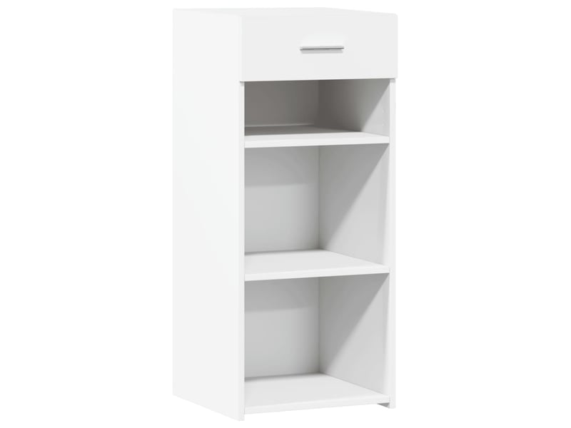  Buffet - bahut - meuble de rangement blanc 40x42,5x93 cm bois d'ingénierie  - Conforama A