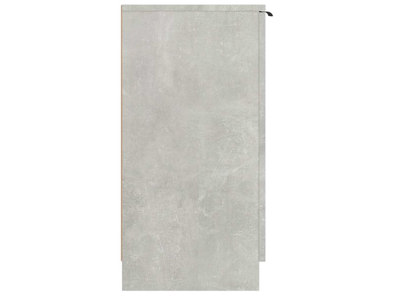  Meuble à chaussure, armoire à chaussures gris béton 59x35x70 cm bois d'ingénierie  - Conforama D