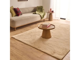 Nube - tapis en tissu doux beige - 160x230 cm