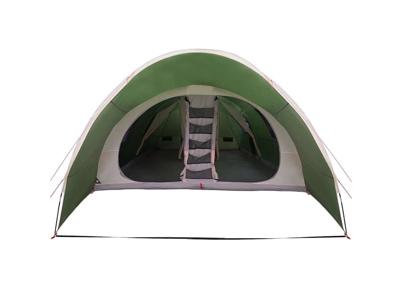 Tente tunnel, tente de camping 8-personnes 8 personne vert - Conforama E