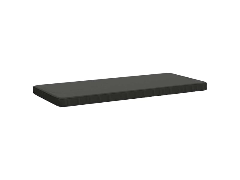  Lot de 2 coussins de banc, coussins d'assise vught 100 % polyester anthracite cf57780  - Conforama C