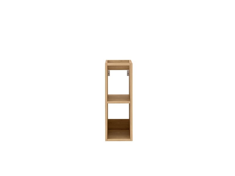  Étagère de salle de bains suspendue novo luna effet chêne hikora 20 cm  - Conforama D