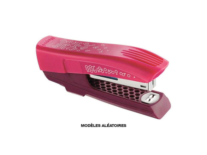  Agrafeuse de poche 15 feuilles capacités 43 mm couleurs assorties  - Conforama C