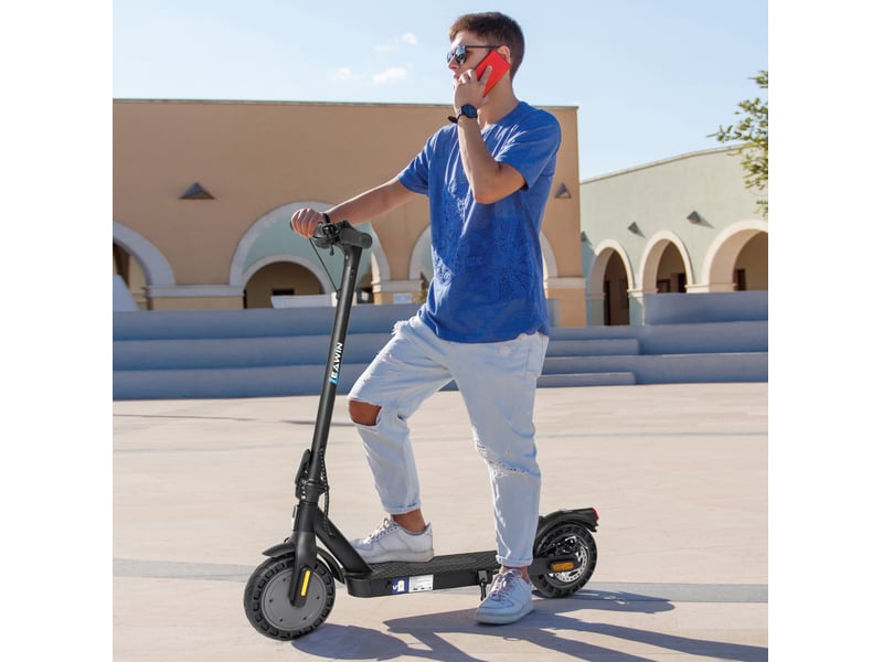 Trottinette électrique pliable 500 w noire - Conforama B
