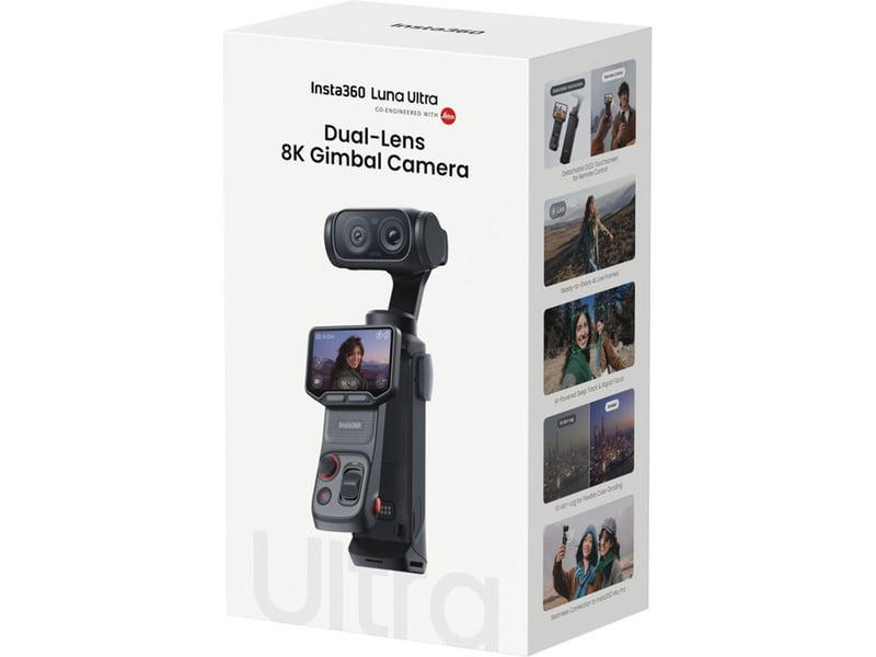  Camera stabilisee 3 axes 1 pouce 8k luna ultra 2 ecran 6942590201792 - Conforama A