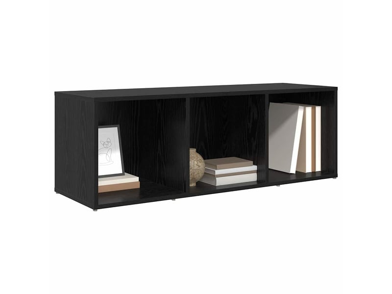  Ensemble meuble tv - banc tv - meuble de rangement 72 x 35 x 37 cm noir bois d'ingénierie  - Conforama C