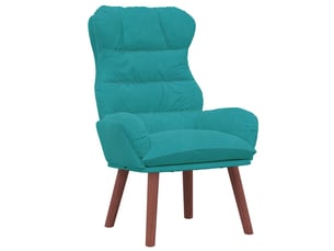 Fauteuil fixe   Polyester bleu