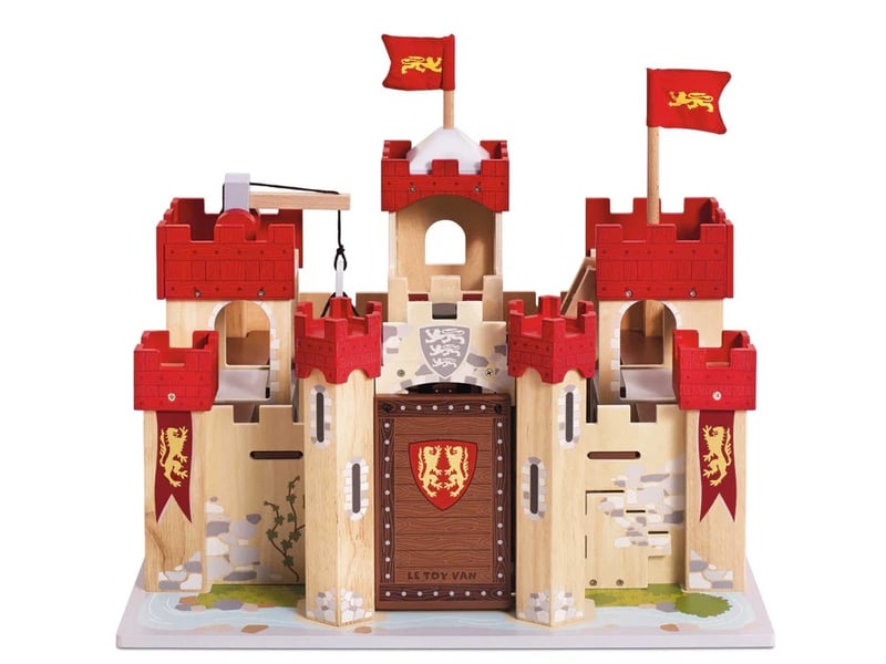  Chateau en bois lionheart TV290 - Conforama A