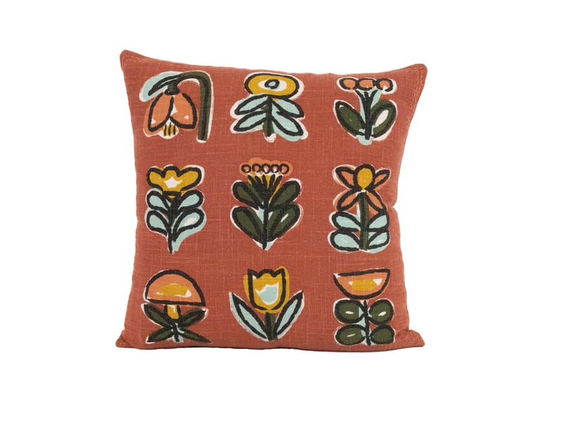  Coussin motif fleur design 45x45 cm  - Conforama A