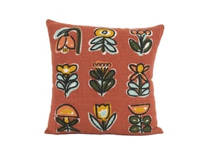 Coussin motif fleur design 45x45 cm