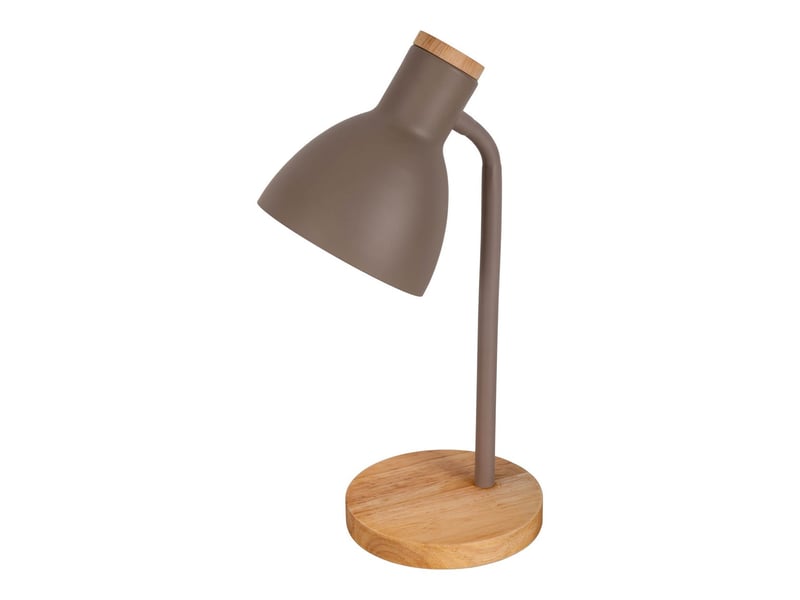  Naeve marie lampe de bureau marron 1xe14  - Conforama E