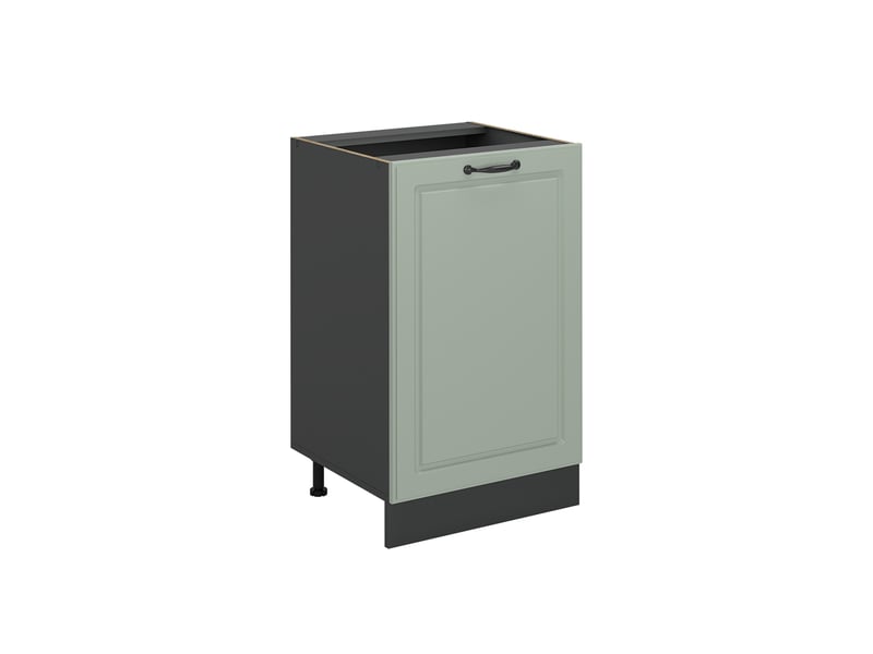 Vicco meuble bas de cuisine, mint campagneanthracite, 50cm sans plan de travail  - Conforama A