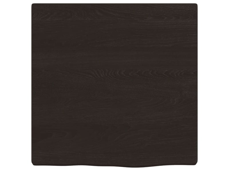  Comptoir de salle de bain, plan de travail marron foncé 40x40x2 cm bois traité cf65843  - Conforama C