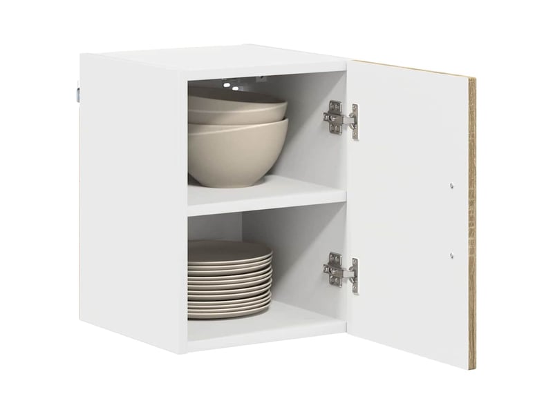  Meuble mural de cuisine | armoire de cuisine chêne sonoma 30x31x40cm  - Conforama C