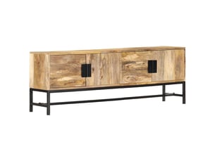 Meuble tv coloris marron 140 cm <strong></strong>  <strong></strong>
