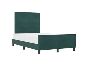 Lit 2 places 120x190cm coloris vert