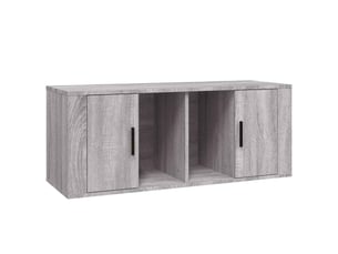 Meuble tv coloris gris 100 cm <strong></strong>  <strong></strong>