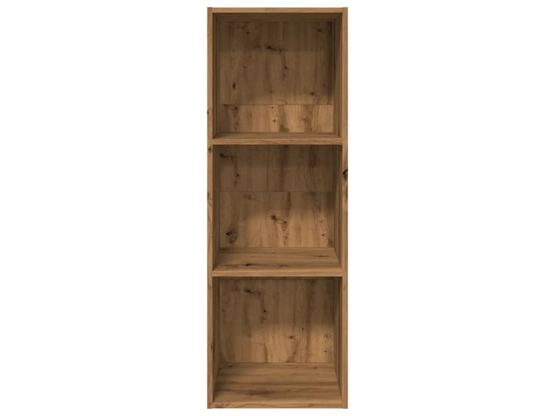  Bibliothèque, étagère de rangement chêne artisanal 40x30x114 cm bois d'ingénierie  - Conforama D