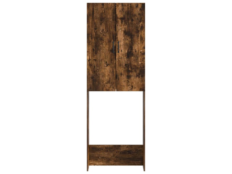 Armoire de toilette, meuble de toilette hoorn chêne fumé 66x25.5x190 cm - Conforama E