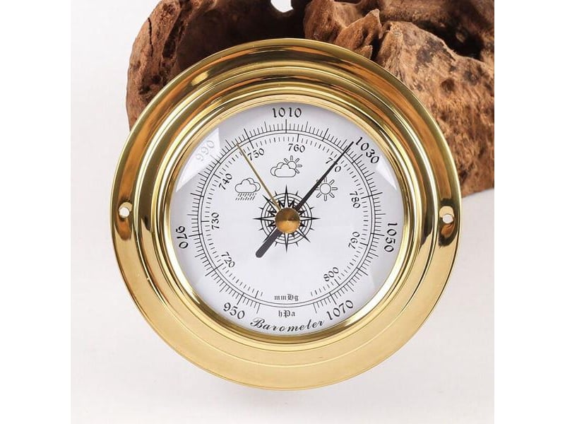  Station météo analogique - baromètre, thermomètre, hygromètre 4 pièces  - Conforama D