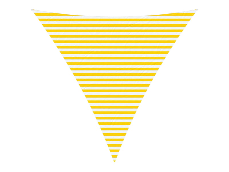  Voile d'ombre - voile d'ombrage - voile parasol 4 x 4 x 4 m 100 % polyester oxford triangulaire  - Conforama A