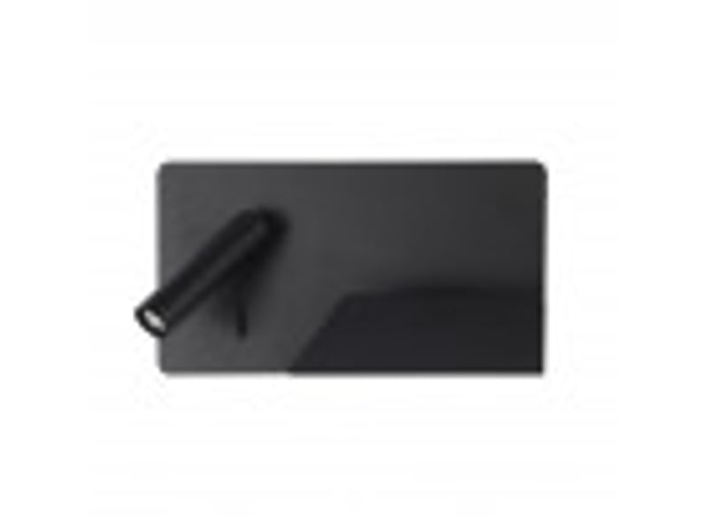  Applique murale led fabrilamp miguel angel 3 w 4000 k noir 16 x 28 x 12 cm 17176IZ09 - Conforama B