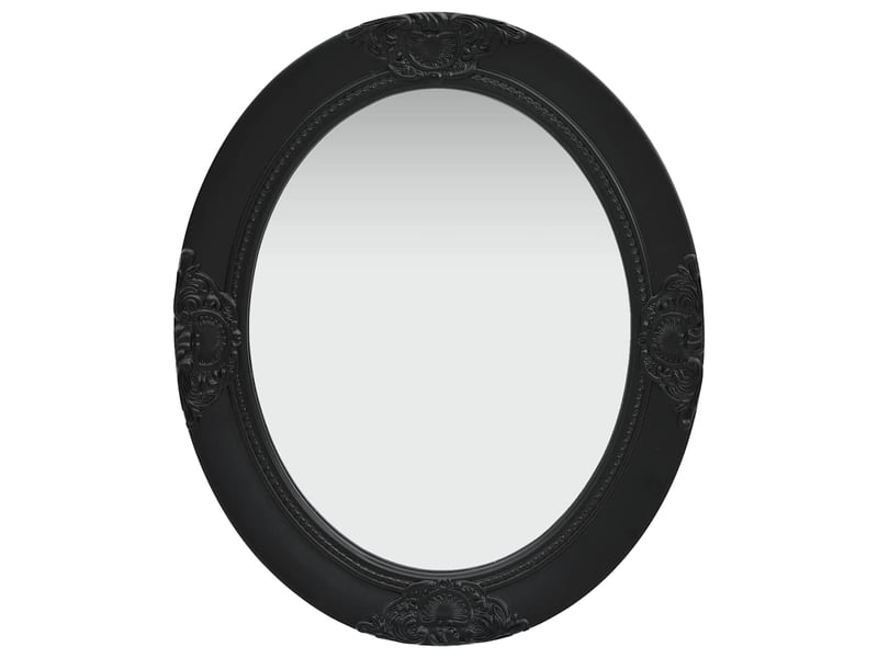  Miroir mural style baroque 50x60 cm noir cf62885  - Conforama B