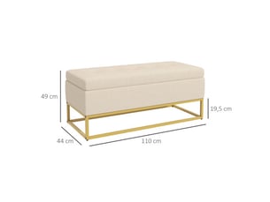 Banc  coloris beige <strong></strong> <strong></strong>