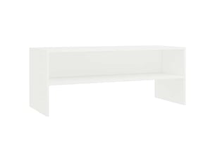 Meuble tv coloris blanc 100 cm <strong></strong>  <strong></strong>