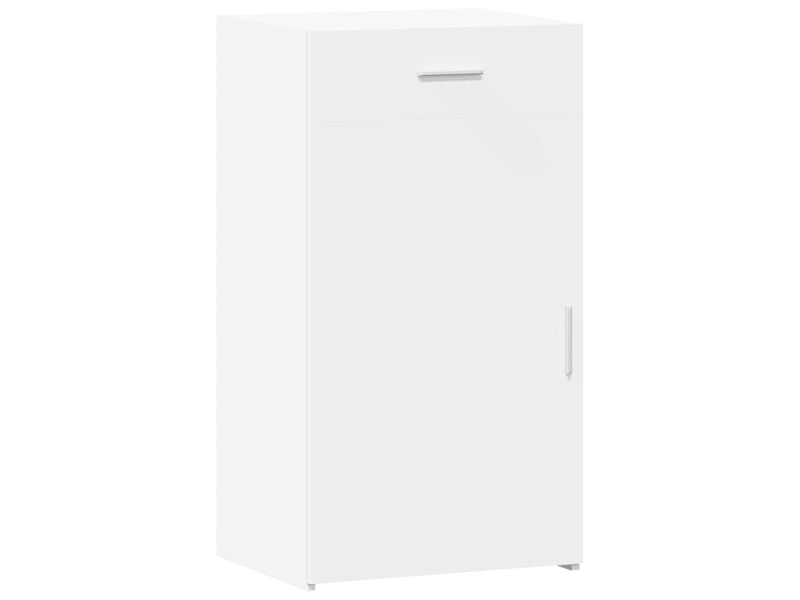  Buffet - bahut - meuble de rangement blanc 50x42,5x93 cm bois d'ingénierie  - Conforama A