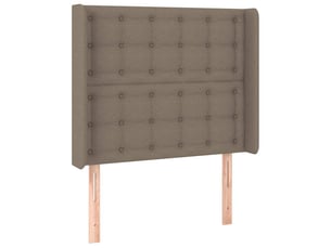 Tete de lit A poser largeur 103 cm taupe