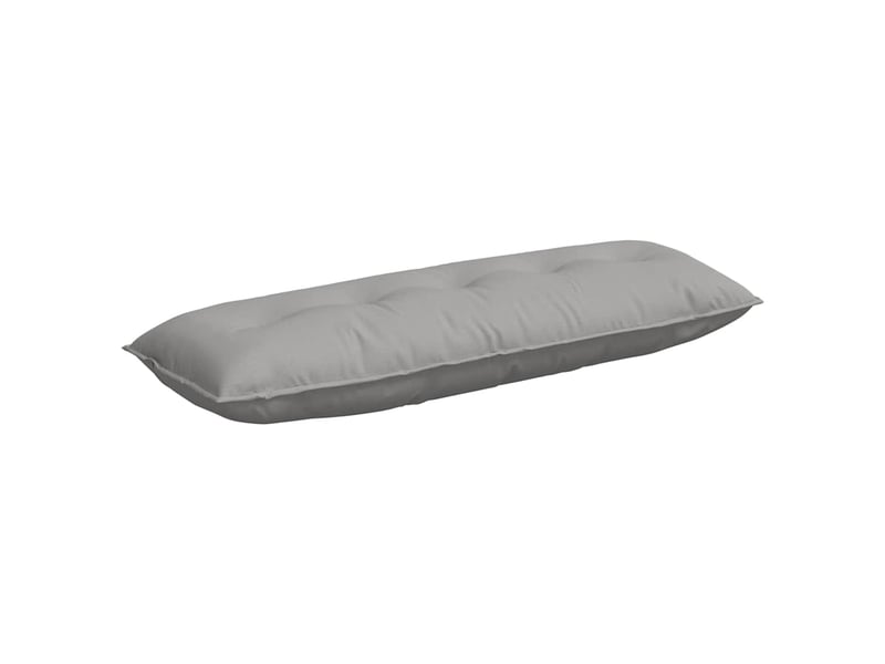 Coussin de dos, coussin de dossier gris nuage 140 x 19 x 50 cm tissu cf54737 - Conforama A