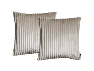 Bobochic lot de 2 coussins oslo beige 60x60