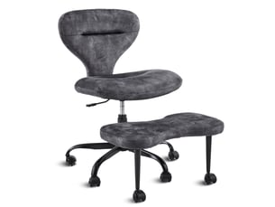 Chaise de bureau <strong>ROLIPO</strong> <strong></strong> avec assise réglable en hauteur