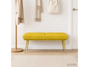 Banc  coloris jaune <strong></strong> <strong></strong>