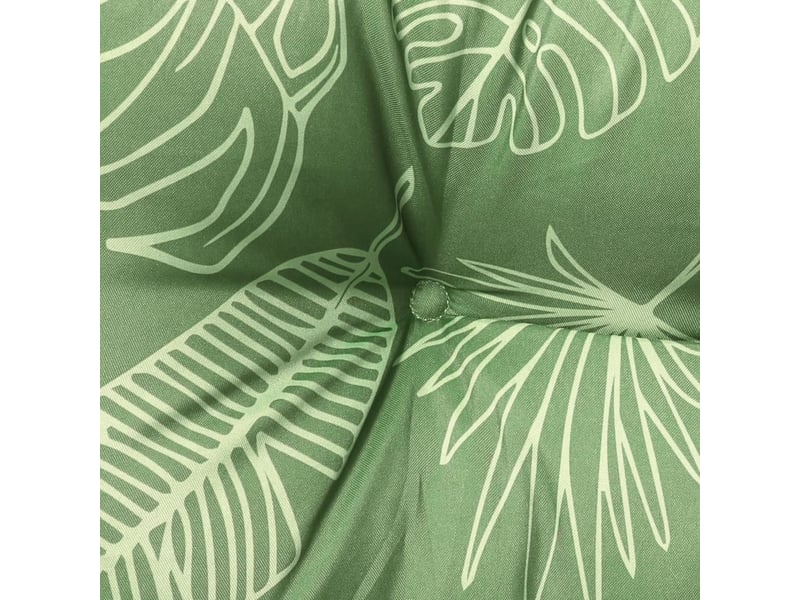  Coussin de banc de jardin, coussin d'assise motif de feuilles 150x50x7 cm cf52755  - Conforama E
