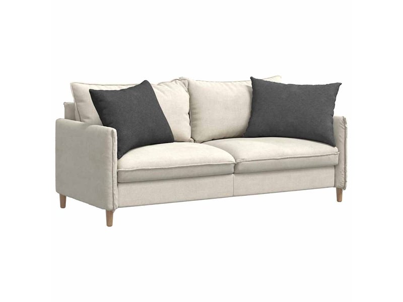 Lot de 2 coussins de canapé, coussins décoratifs gris foncé 70 x 50 cm cf59096  - Conforama C